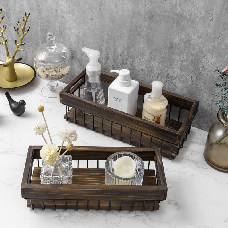 17 Stories Isael Bathroom Accessory Tray & Reviews | Wayfair